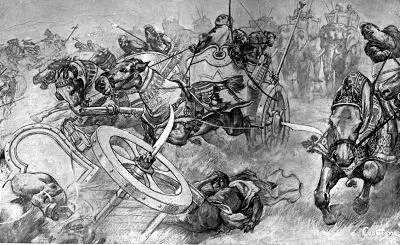 Рис 71 Атака колесниц с серпами Андре Кастань 1899 Половина войск Никомеда - фото 37