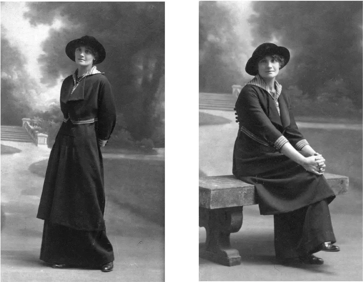 Л Савицкая во Франции середина 1900х гг Л Савицкая Начало 1920х гг - фото 25