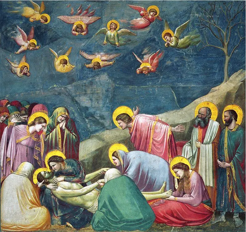 Джотто ди Бондоне Оплакивание Христа Ок 1305 Scrovegni Arena Chapel - фото 57
