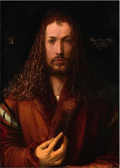 Альбрехт Дюрер Автопортрет 1500 Alte Pinakothek Munich В возрасте - фото 68