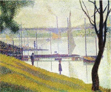 Жорж Сёра Мост в Курбевуа 18861887 The Courtauld Institute of Art London - фото 281
