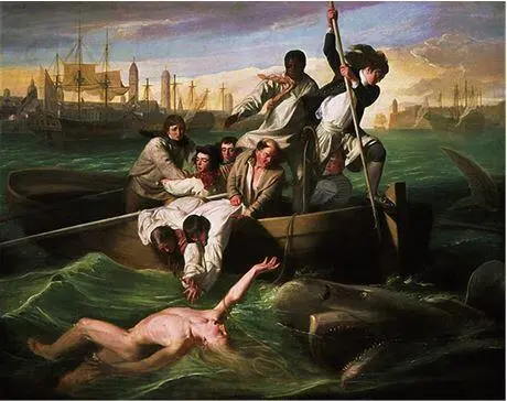 Джон Синглтон Копли Брук Уотсон и акула 1788 Museum of Fine Arts Boston - фото 356