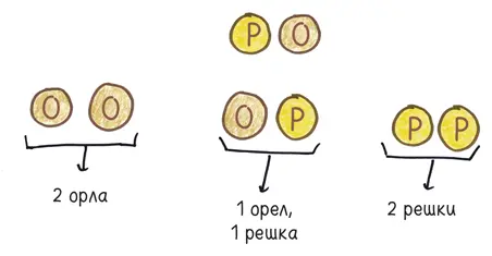 Педант сочтет что два средних результата отличаются друг от друга орел и - фото 179