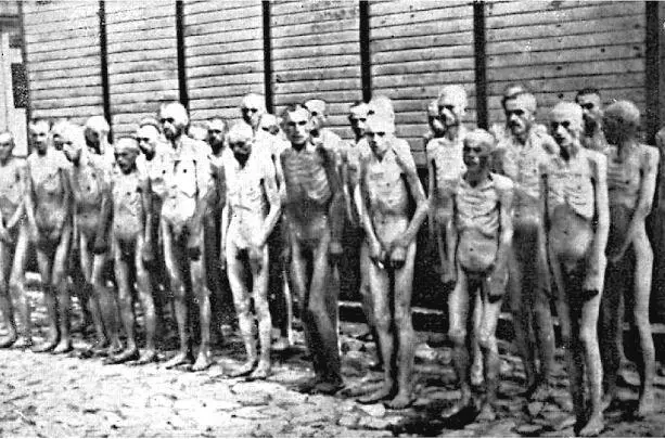 Пленные красноармейцы в Маутхаузене в 1944 г Взгляд с немецкой - фото 27