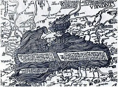 Рис 31 Черное море на карте Фра Мауро 1459 г Средневековые карты даны в - фото 43