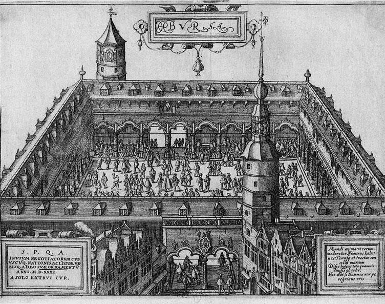 142 Антверпенская биржа Такой же рассадник сплетен как и рыночная площадь - фото 56