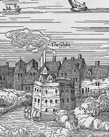 78 Второе здание театра Глобус Гравюра Класа Янсона Висхера из книги - фото 76