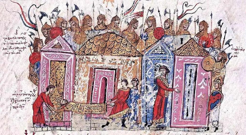 Изображение варягов в рукописи Обозрение историй Synopsis Historiarum - фото 137