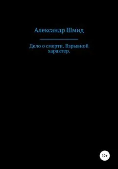 Александр Шмид - Дело о смерти. Взрывной характер