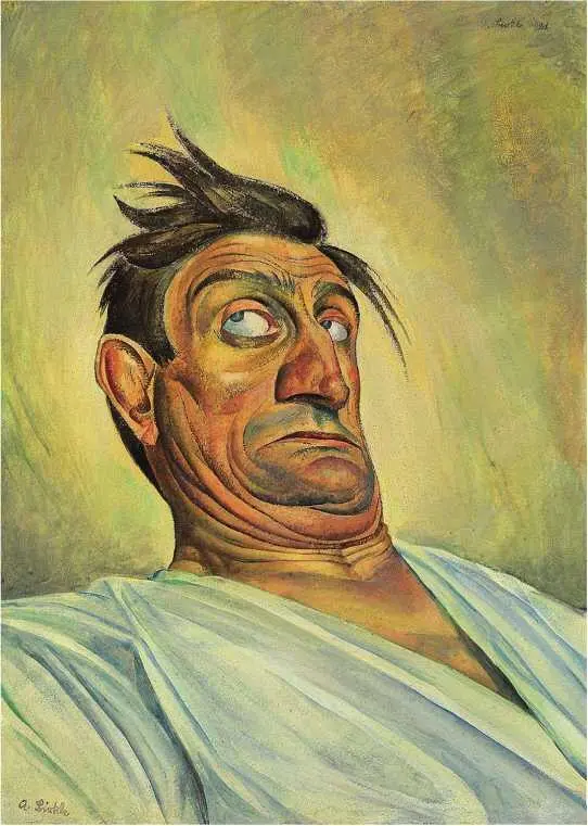 Альберт Биркл Albert Birkle Портрет акробата Шульца В музее Фредерика Мареса - фото 74