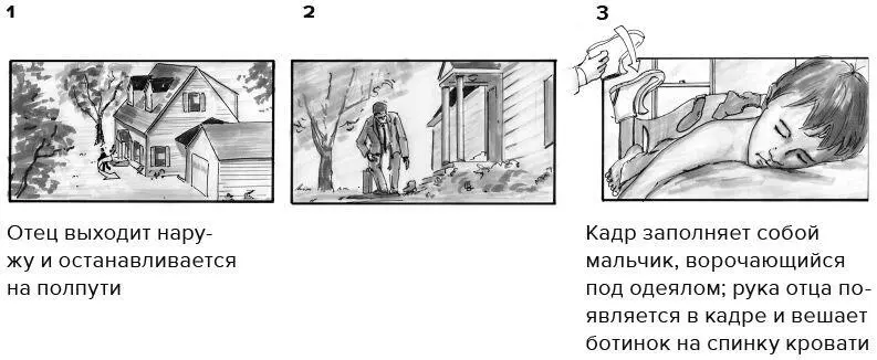 Рис 87 Второй вариант Третий вариант В новом варианте начальный кадр озаряет - фото 133