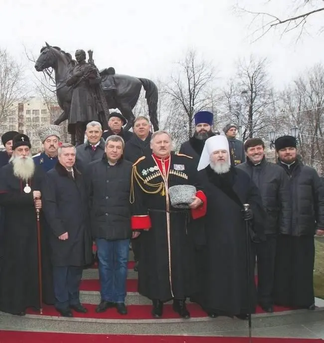 Открытие памятника атаману Матвею Платову в парке Казачья Слава Почетный - фото 7