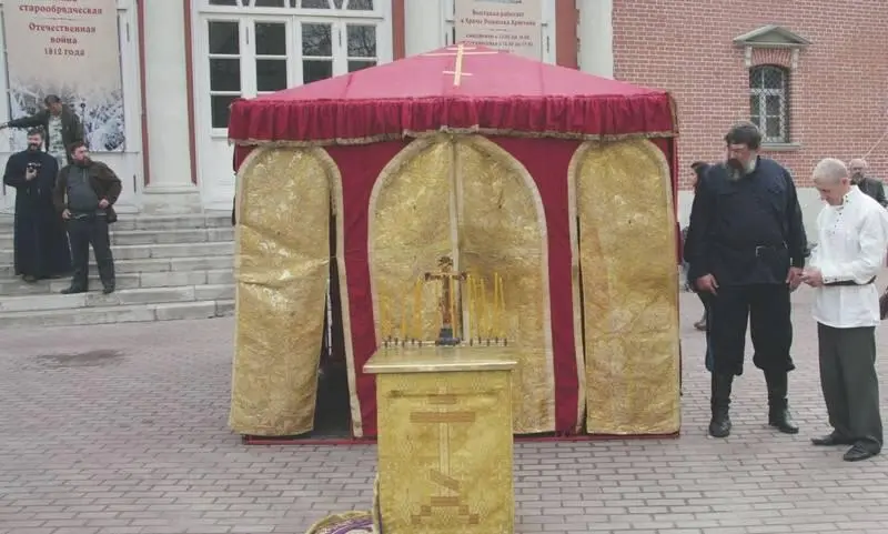 Походная церковь атамана Платова в Рогожской слободе Поклонный крест в - фото 9