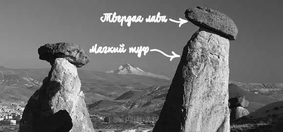 Камины Фей название которое местные дали тонким колоннам из туфа на - фото 67