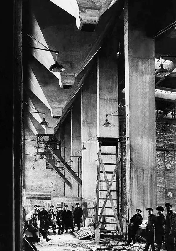 191 Трикотажная фабрика Красное Знамя Интерьер силовой станции 1930е гг - фото 203