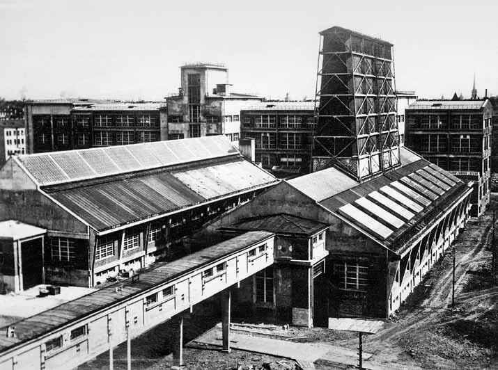 193 Трикотажная фабрика Красное Знамя Мастерские Общий вид 1930е гг - фото 205