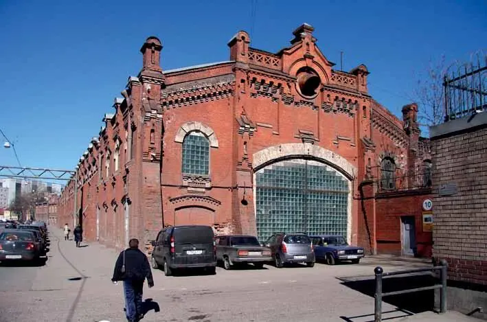 15 Обуховский завод Орудийнопушечная мастерская Боковой фасад 16 - фото 234