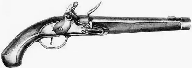 Рисунок 225 Пистолет Перед войной 1812 года в русской армии были приняты на - фото 64