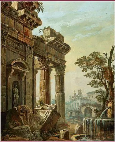 Шарль Клериссо CharlesLouis Clerisseau 17811820 Классические руины - фото 1