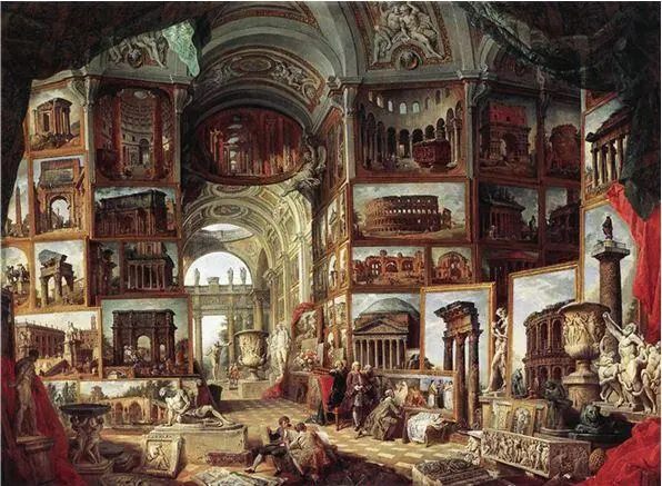 Джованни Паоло Панини Giovanni Paolo Panini 16911765 Древний Рим Холст - фото 38