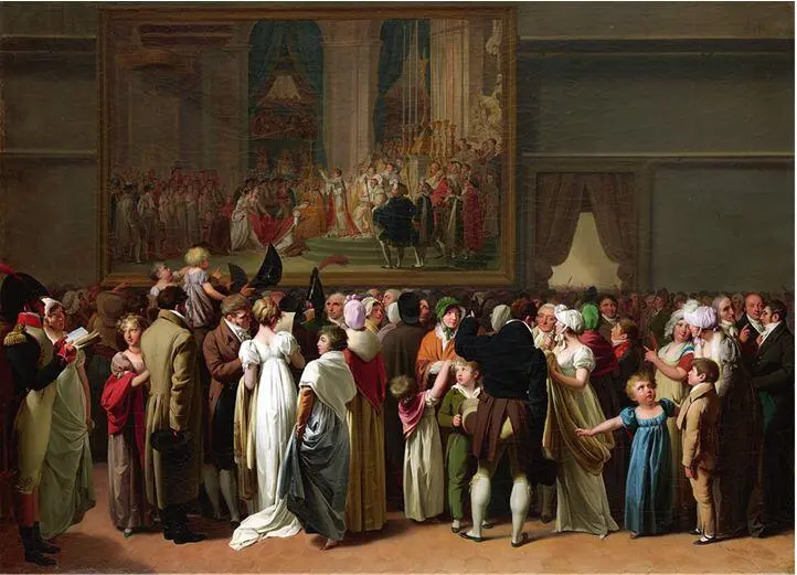 ЛуиЛеопольд Буальи LouisLeopold Boilly 17611845 Публичный показ в Лувре - фото 42