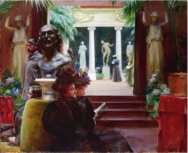 Чарлз Кортни Керран Charles Courtney Curran 18611941 На выставке - фото 51