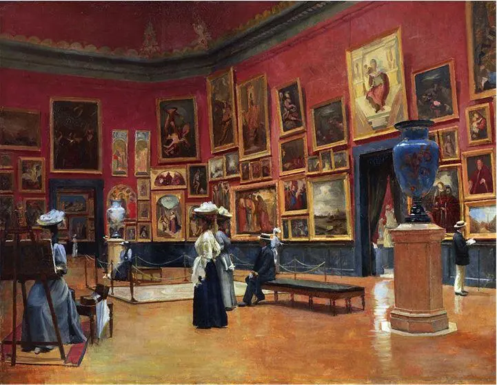 Жюль Бернар Jules Bernard В Художественном музее Гренобля Холст масло Как - фото 71