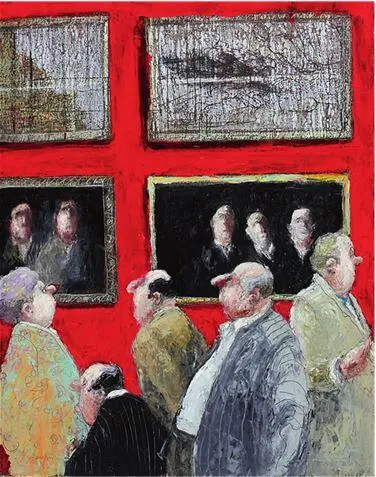 Томас Боссард Thomas Bossard род 1971 В музее Холст масло С другой - фото 141