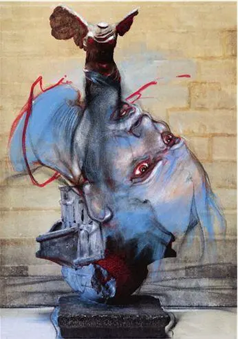 Энки Билал Enki Bilal род 1951 Из серии Призраки Лувра Цветной - фото 148