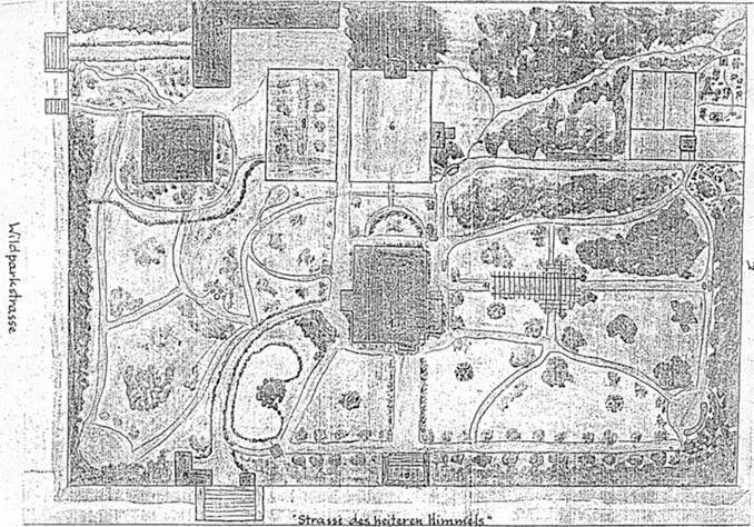Фиксационный план дачи архитектора КК Шмидта 1920е гг В характере - фото 304