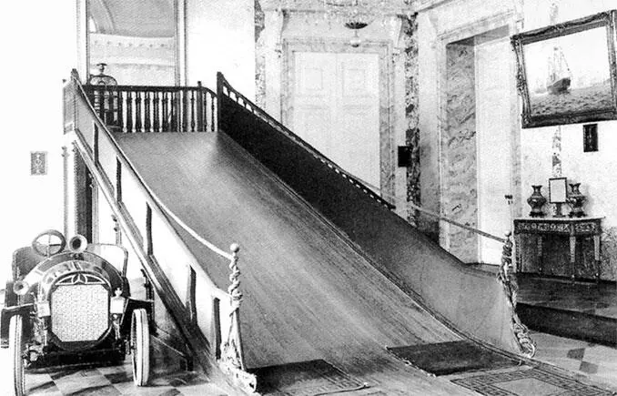 Зал с горкой в Александровском дворце 1900е гг В период завершения - фото 324