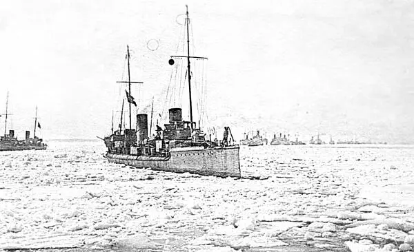 Корабли Балтийского флота возвращаются в Кронштадт Февраль 1918 г - фото 158