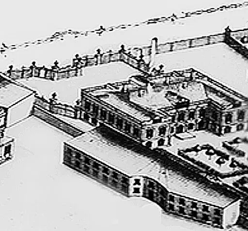 Дом А И Шувалова Фрагмент аксонометрического плана де СентИлера И - фото 172