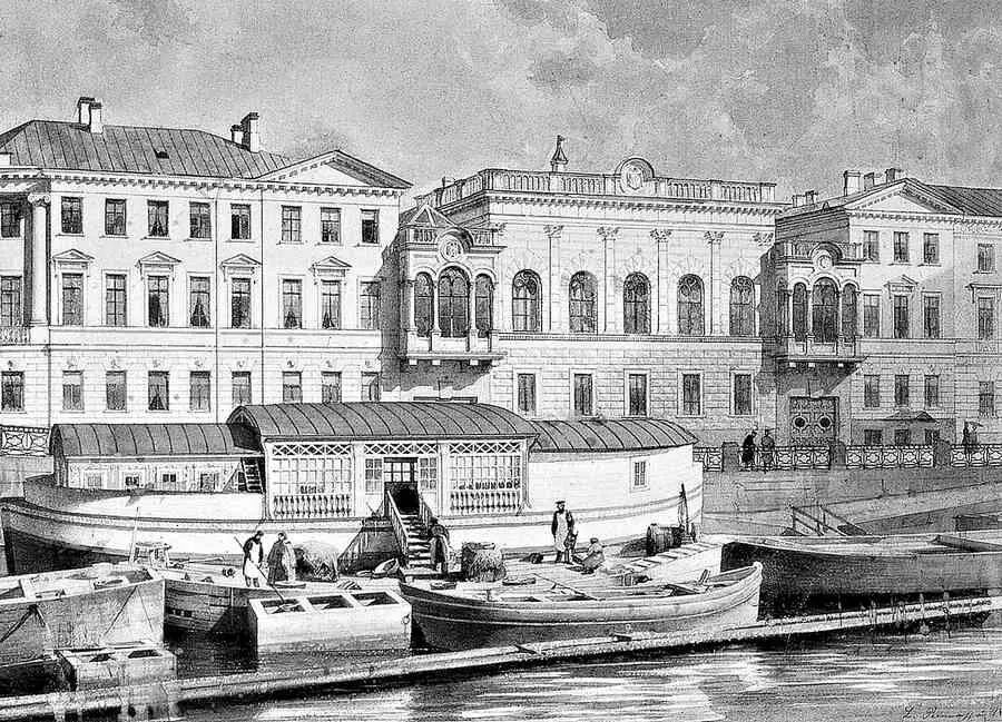 Л Премацци Дом графа Г Г Кушелева 1840е гг На одном из них побывала юная - фото 384