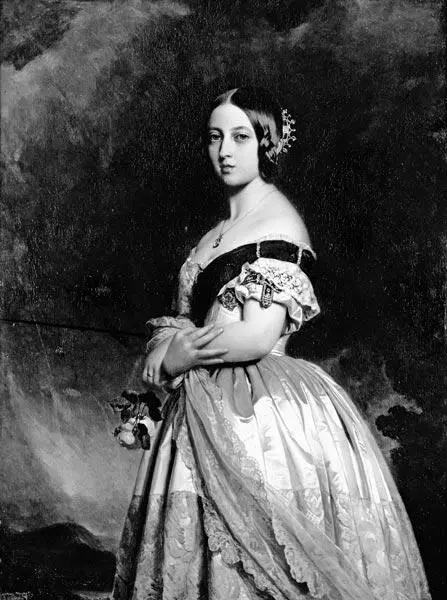 Франц Винтерхальтер Портрет королевы Виктории в свадебном платье 1842 - фото 1