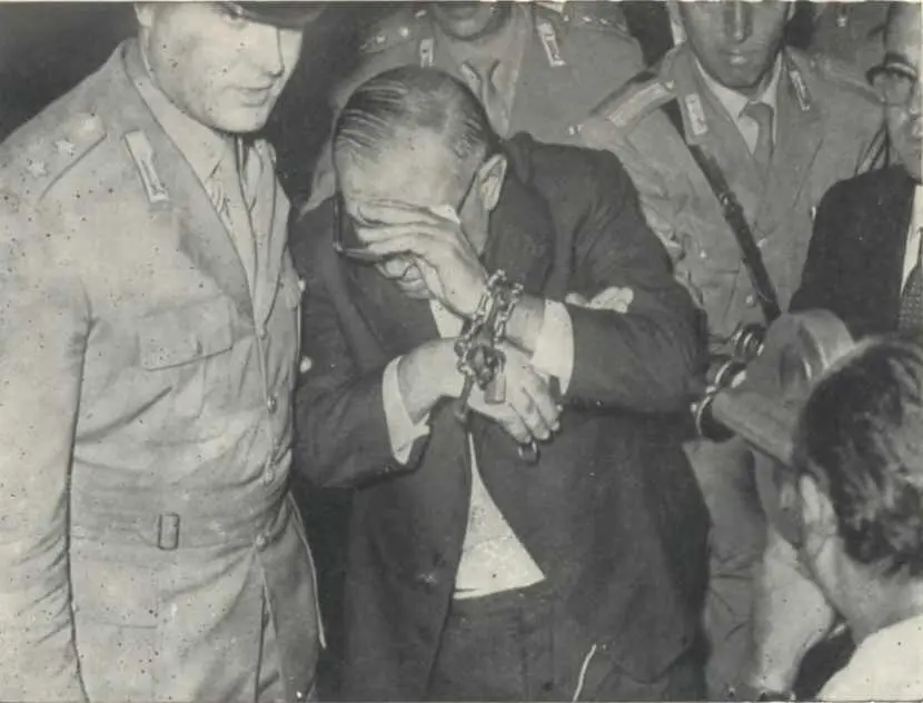 Арест Джузеппе Дженко Руссо ноябрь 1963 года Арест американского - фото 13