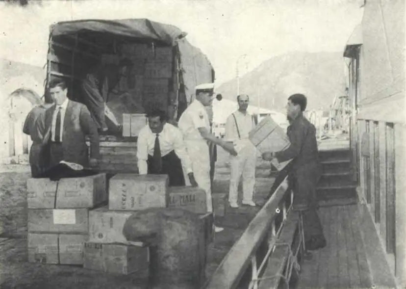 Конфискация груза контрабандного табака в 1964 году в Палермо - фото 10