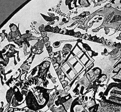Рис 38 Сельджукидское блюдо с рисунком метательной машины Battle Plate - фото 38