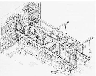 Реконструкция механизма в Эфесе Ritti 2007 Ясос Ясос древнеримский город - фото 29