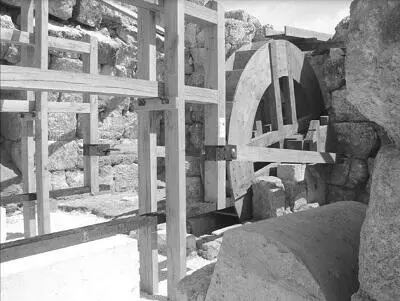 Реконструкция механизма в Герасе Seigne 2007 Особенные трудности - фото 40