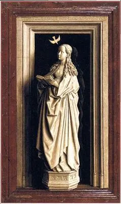 72 Ян ван Эйк Благовещение ок 14331435 гг Madrid Museo Nacional - фото 82