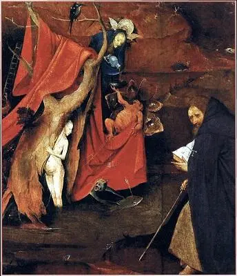 149 а б Иероним Босх Искушение св Антония ок 15001510 гг Lisboa Museu - фото 170