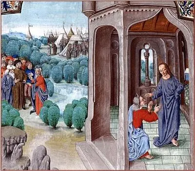173 Гийяр де Мулен Историческая Библия Брюгге 1479 г London British - фото 200