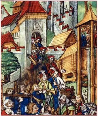 308 Дибольд Шиллинг Люцернская хроника 1513 г Luzern Korporation Luzern - фото 350