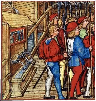 309 Дибольд Шиллинг Люцернская хроника 1513 г Luzern Korporation Luzern - фото 351