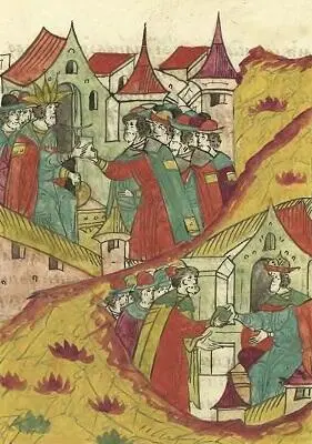Литовский гонец передаёт Ивану Грозному грамоту Сигизмунда II с требованием - фото 2