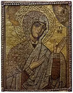 Ил 177 Богоматерь Агиосоритисса Начало XIII в Мозаичная икона - фото 222