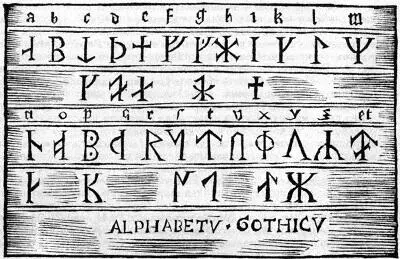 Рунический алфавит Иллюстрация перешедшая в Историю северных народов из - фото 3