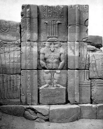 Бэс Рельеф из Карнака БЭС В египетской мифологии божествопокровитель - фото 35