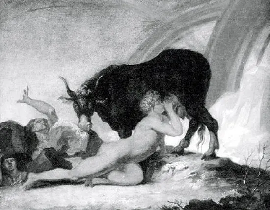 Н Альбигаард Аудумла ок 1790 г Пока Имир сосет вымя Аудумлы корова - фото 319